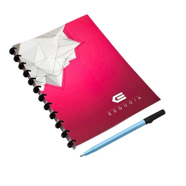 ESQUOIA Standard Grid Reusable Dry Wipe Rose