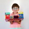 Shapemags 24 Piece Set Magnet Building Tiles Magnetic Blocks  Windows and Doors Accessories Building Kit Award Winning STEM Toy Educational 3D Construction Blocks Set