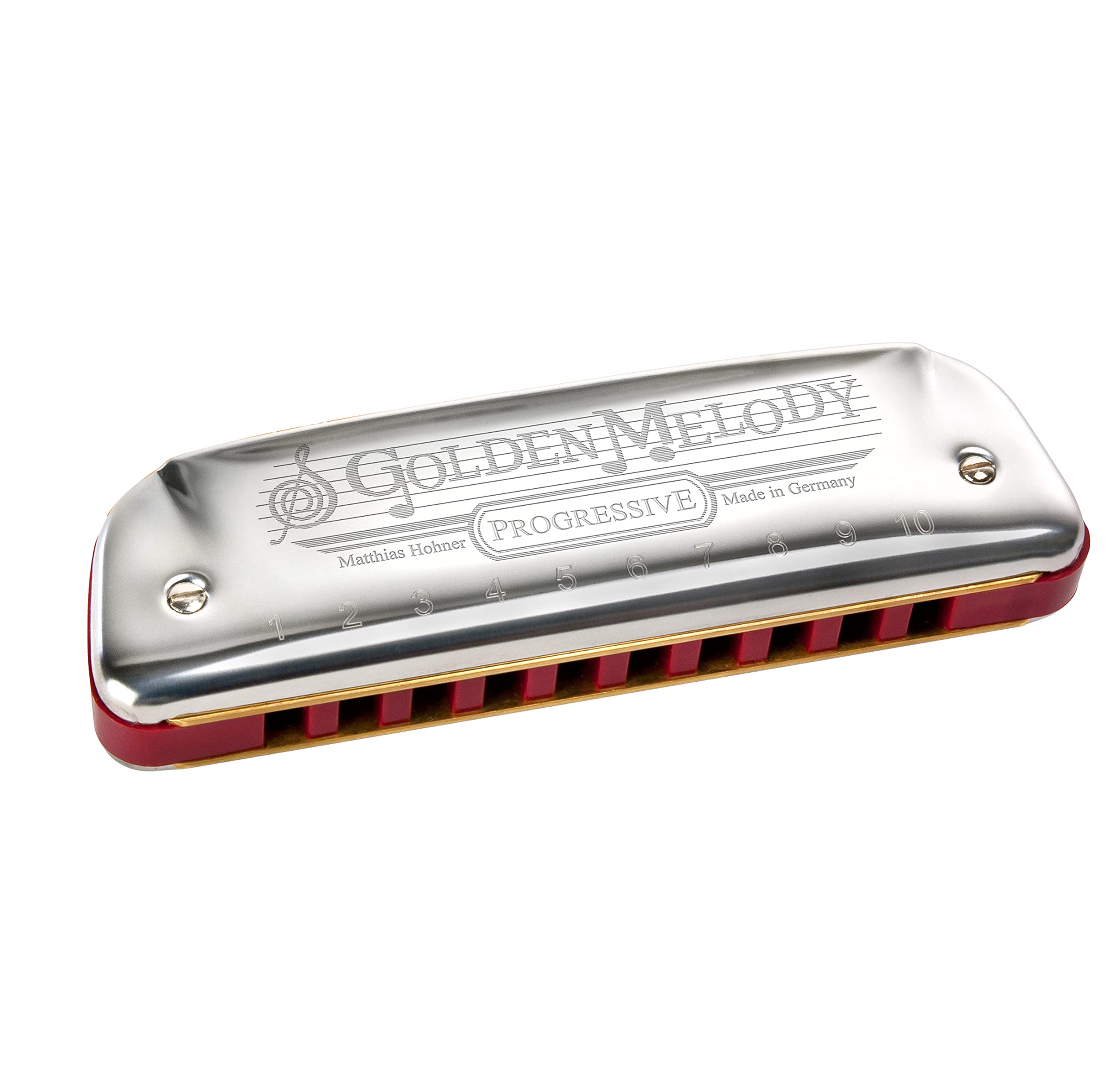 hohner Hohner 542pbx Golden Melody Harmonica Key Of C