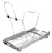 Hardware Resources 35 or 50 Quart Single Pullout Waste Container System Polished Chrome