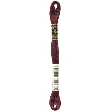 Dmc 6Strand Embroidery Cotton 87ydVery Dark Garnet
