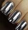 Minx Nails Silver Chrome Nail Wrap