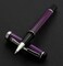 Xezo Incognito Rollerball Pen Fine Point Purple Layered Lacquer with Pure Platinum Plating Handcrafted Limited Edition Serialized