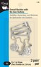 Dritz 765 Overall Buckles with NoSew Buttons for 1Inch Nickle 2Count  23924