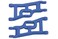 RPM 70555 OffsetCompensating Front AArms for The Traxxas Slash 2WD and Nitro Slash Blue