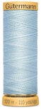 Gutermann Natural Cotton Thread 110 YardsAqua