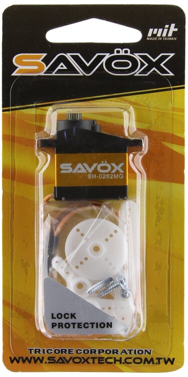 Savox SH0262MG Super Speed Metal Gear Micro Digital Servo