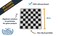 The Original 100 Silicone Tournament Chess Mat  20 Inch Board Black  by WE Games