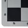 The Original 100 Silicone Tournament Chess Mat  20 Inch Board Black  by WE Games