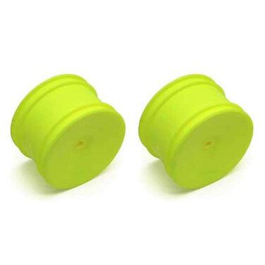 Team Associated 9696 22 Rear Hex Wheel Yellow 2