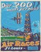 Desperate Enterprises St Louis Air Races Tin Sign 125 W x 16 H