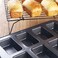PDTXCLS Brownie Cake Pan 12CavityMini Loaf PanNonStick Carbon Steel Baking Bread Pan Baking Tray Bakeware for Oven Baking