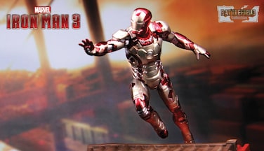 Dragon Models Iron Man 3  Mark 42  Prehensile Suit Mark XLII ver 1 Model Kit 124 Scale