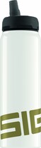SIGG Active Top Water Bottle White with Gold 075Liter