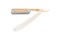 DOVO Bismarck Shave Ready Straight Razor Pearl Acrylic 68 Carbon Steel