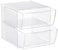 Deflecto Stackable Cube Organizer
