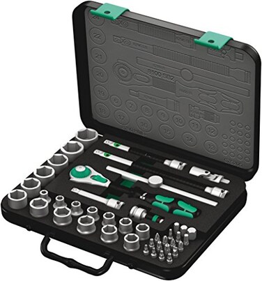 Wera  5003594001 8100 SB 2 Zyklop 38 Metric Ratchet Set  Piece of 43