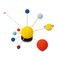 FloraCraft Foam 17 Piece Solar System Kit PrePainted