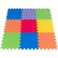 Foam Floor Puzzle Playmat for Kids  9 Soft Tiles  6 Bright Colors  Made in Taiwan from Quality Foam  Interlocking Thick Square Mat