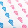 PROLOSO Baby Shower Gender Reveal Voting Board Team with Pink  Blue Stickers Boy or Girl