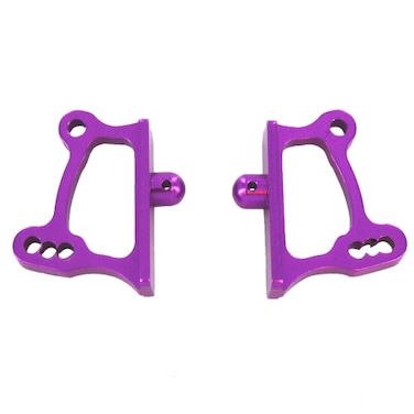 Redcat Racing 106045 Aluminum Adjustable Wing Mounts 2 Piece Purple