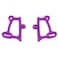 Redcat Racing 106045 Aluminum Adjustable Wing Mounts 2 Piece Purple
