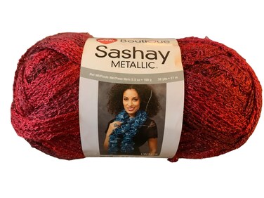 RED HEART Boutique Sashay Metallic Yarn Rubies