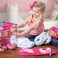 Adora Baby Doll 6 Piece Feeding Set with Bib  Bottle