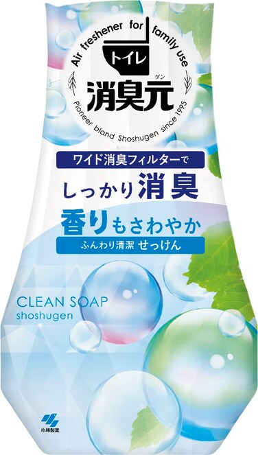 Kobayashi Shoshugen for Room  Toliet Freshener Extinguishing Nioimoto fluffy clean soap 400mL