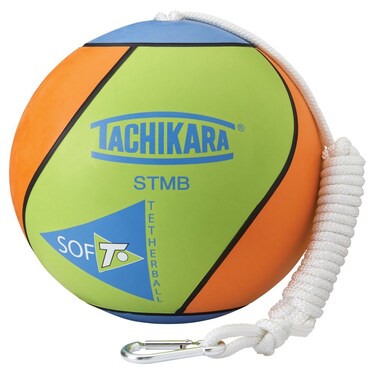 Tachikara STMB Tetherball Lime GreenBlueOrange 09