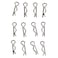 Redcat Racing Body Clip AB 12Piece