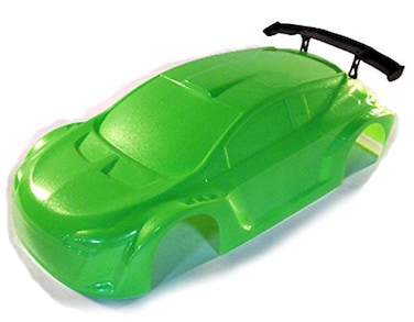 Redcat Racing Road Body 110 Scale Green Rally