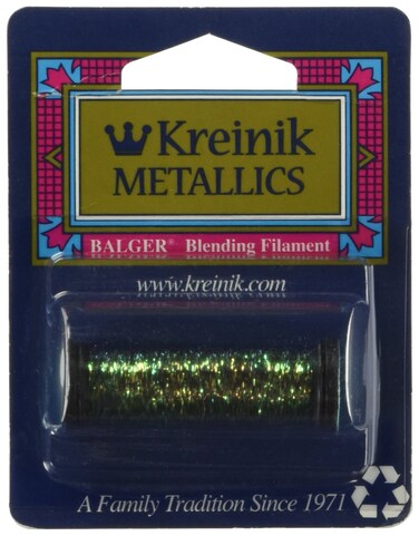 Kreinik BF085 Blending Filament 50m Metallic Thread for Sewing 55Yard Peacock