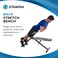 Stamina Ab Hyperextension Bench Pro  Adjustable and Foldable Roman Chair with Smart Workout App for Home Workout  Up to 250 lbs Weight Capacity