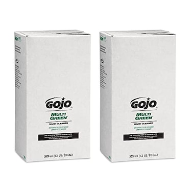 GOJO MULTI GREEN Hand Cleaner Gel Citrus Scent 5000 mL MultiPurpose Hand Cleaner Refill PRO TDX Dispenser Pack of 2  756502
