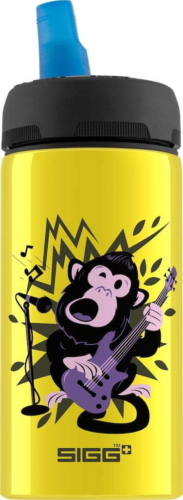 SIGG Cuipo Rainforest Rocker Active Top Water Bottle Yellow 04Liter
