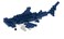 nanoblock  Sea Friends  Hammerhead Shark Collection Series Building Kit