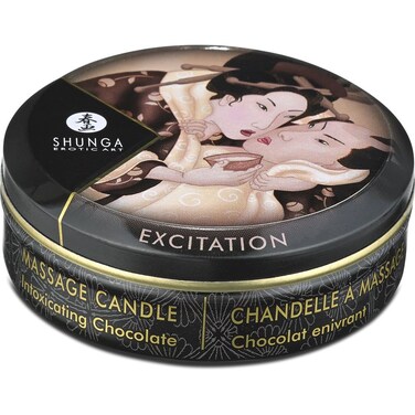 Shunga Massage Candle Intoxicating Chocolate 1 Ounce