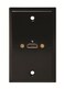 Stainless Steel Wall Plate Hdmi  Black