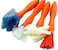 READY 2 LEARN Triangle Grip Mini Texture Wands  4 Easy to Grip Paint Brushes for Toddlers and Kids  Set 1  DIY Patterns and Effects