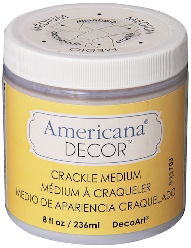 Deco Art Crackle Medium 8Ounce Clear