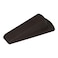 Master Caster Big Foot Doorstop No Slip Rubber Wedge 225w X 475d X 125h Brown 2pack