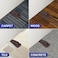 Master Caster Big Foot Doorstop No Slip Rubber Wedge 225w X 475d X 125h Brown 2pack