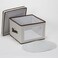 Household Essentials 536 Dinnerware Storage Box with Lid and Handles  Storage Bin for Dinner Plates  Natural Canvas with Brown Trim