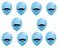 blue balloon