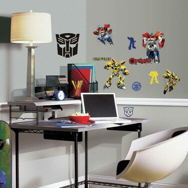 RoomMates RMK2461SCS Transformers Autobots Peel and Stick Wall Decals