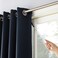 Sun Zero Easton ExtraWide Blackout Grommet Sliding Patio Door Curtain Panel 100 x 84