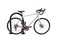 Kryptonite Messenger Bike Chain Lock 33 Feet Long 95mm Steel Chain Heavy Duty AntiTheft Bicycle Chain Lock with Keys and Padlock for EBike Motorcycle Scooter Bicycle Door Gate Fence