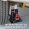 Powerbuilt 3 Ton Bottle Jack and Jack Stands in One 6000 Pound AllinOne Car Lift Heavy Duty Vehicle Unijack 640912