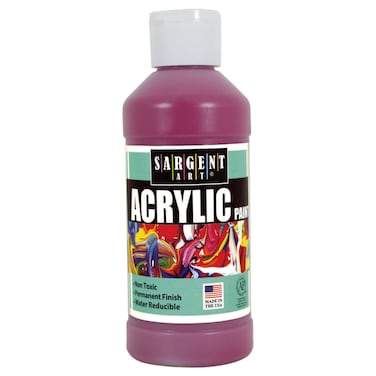 Sargent Art 222338 8Ounce Acrylic Paint Magenta